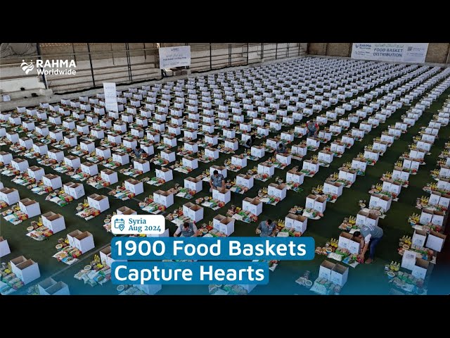 1900 Food Baskets Capture Hearts